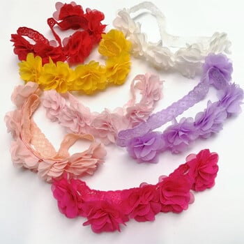 Baby Headband Flower Girls Bows Κορίτσια για μωρά για μωρά για κοριτσάκια Παιδικές κορδέλες Turban Newborn Haarband Baby Hair Αξεσουάρ