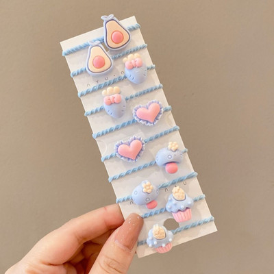 10 komada dječje gumice ne ozlijedi gumicu za kosu Dobra djevojčica konopac za bebinu glavu Vezica za kosu Gumice za kosu Frizura za glavu