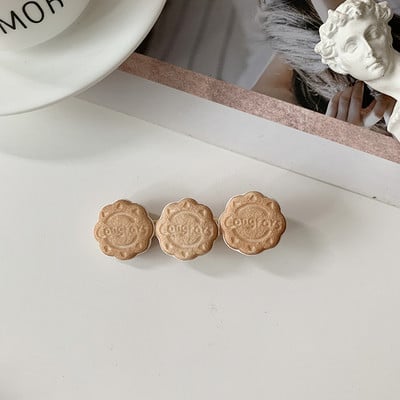 Aranyos lányok Süti alakú hajcsat hajtű hajgumik gyerekeknek Hajtűk fejfedők rajzfilm hajgumik haj kiegészítők Hajtű