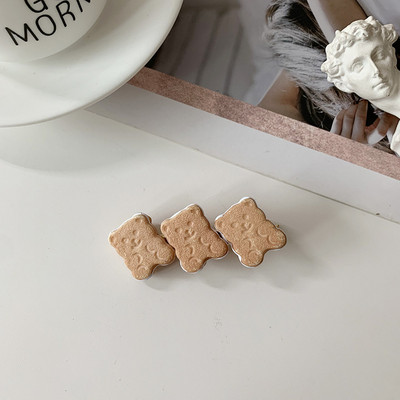 Aranyos lányok Süti alakú hajcsat hajtű hajgumik gyerekeknek Hajtűk fejfedők rajzfilm hajgumik haj kiegészítők Hajtű