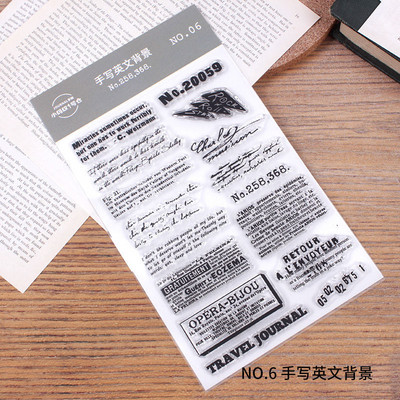 A napi használatú számokhoz akril fogantyúkkal, a diákszámlákhoz készült dekoratív bélyegzők pedig scrapbookozáshoz használhatók