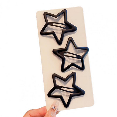 Erős hajkiegészítők Csillag hajcsatok Hercegnős stílusú Gyerek hajtűk Vágott csillag alakú Csúszásgátló, feszes lány haj