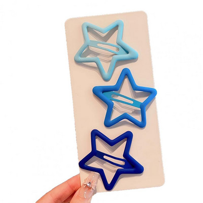 Erős hajkiegészítők Csillag hajcsatok Hercegnős stílusú Gyerek hajtűk Vágott csillag alakú Csúszásgátló, feszes lány haj