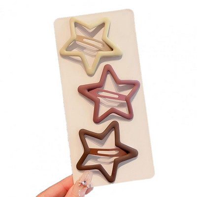 Erős hajkiegészítők Csillag hajcsatok Hercegnős stílusú Gyerek hajtűk Vágott csillag alakú Csúszásgátló, feszes lány haj