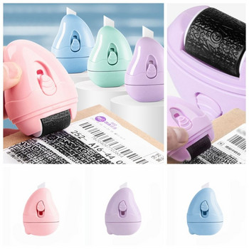 Express Bill Applicator Security Stamp Roller Privacy Applicator Identity Protection Rolling Privacy Seal