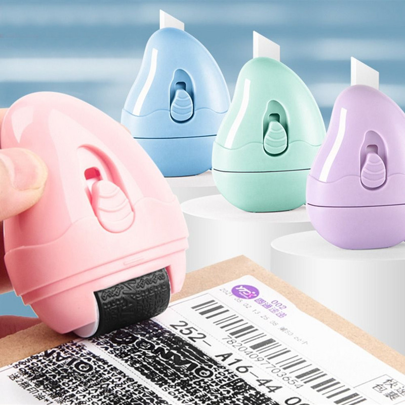 Expressz számlafelhordó biztonsági bélyegzőgörgő Adatvédelmi applikátor Identity Protection Rolling Privacy Seal