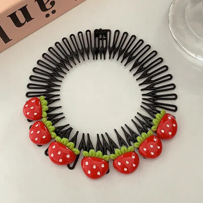 Rajzfilm Aranyos Csillag Hajtű Gyerek frufru Törött haj Betét Fésű Hajtű Lányok Gyerek Cukorka Szín Édes Haj karika Kiegészítők