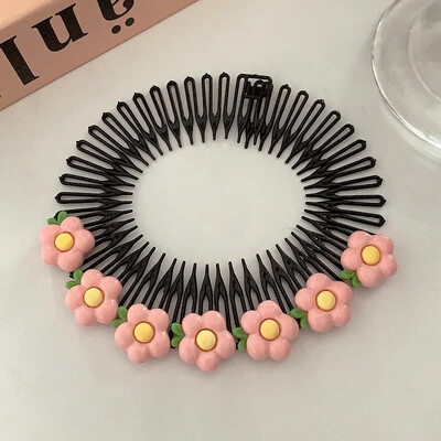 Rajzfilm Aranyos Csillag Hajtű Gyerek frufru Törött haj Betét Fésű Hajtű Lányok Gyerek Cukorka Szín Édes Haj karika Kiegészítők