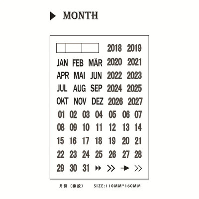 1 kom prozirnih markica s različitim uzorcima, albumi za albume, papirnate čestitke, DIY dnevnik rukotvorina, silikonske brtve