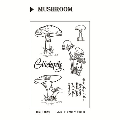 1 kom prozirnih markica s različitim uzorcima, albumi za albume, papirnate čestitke, DIY dnevnik rukotvorina, silikonske brtve