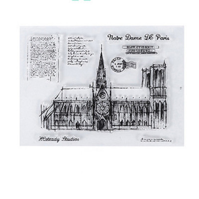 Japán átlátszó szilikon pecsét retro ikon DIY fotóalbum kártya kézi számla bélyegek bélyegek scrapbooking dekorátornak