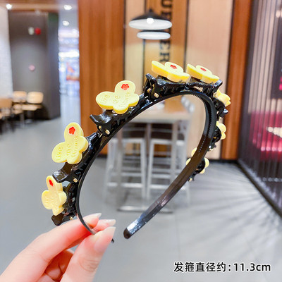 Új aranyos rajzfilm Hajpántok Lányok Virágok Gyümölcsök Forma Hajpántok Korea Fejfedők Gyerekeknek Haj Kiegészítők Ajándék