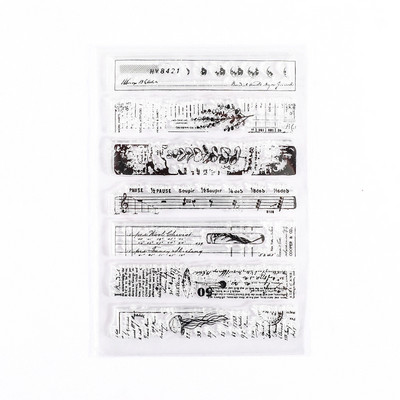 Vintage növény pillangószám átlátszó szilikon bélyegző vintage átlátszó bélyegek barkács scrapbooking dekoráció napló kollázs pecsét