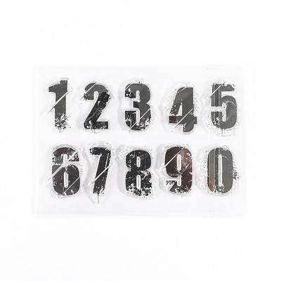 Vintage növény pillangószám átlátszó szilikon bélyegző vintage átlátszó bélyegek barkács scrapbooking dekoráció napló kollázs pecsét