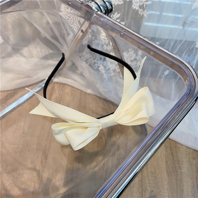 Hajpánt magas koponya felső 3D masnis szalagos fejpánt vékony aranyos hercegnős hajkiegészítők lányoknak