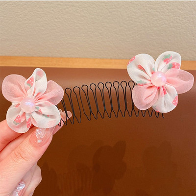 Gyermekek láthatatlan törött haj hajtű felnőtt tiara eszközök ívelt tű frufru Fix U alakú betét hajformázó fésű kiegészítők