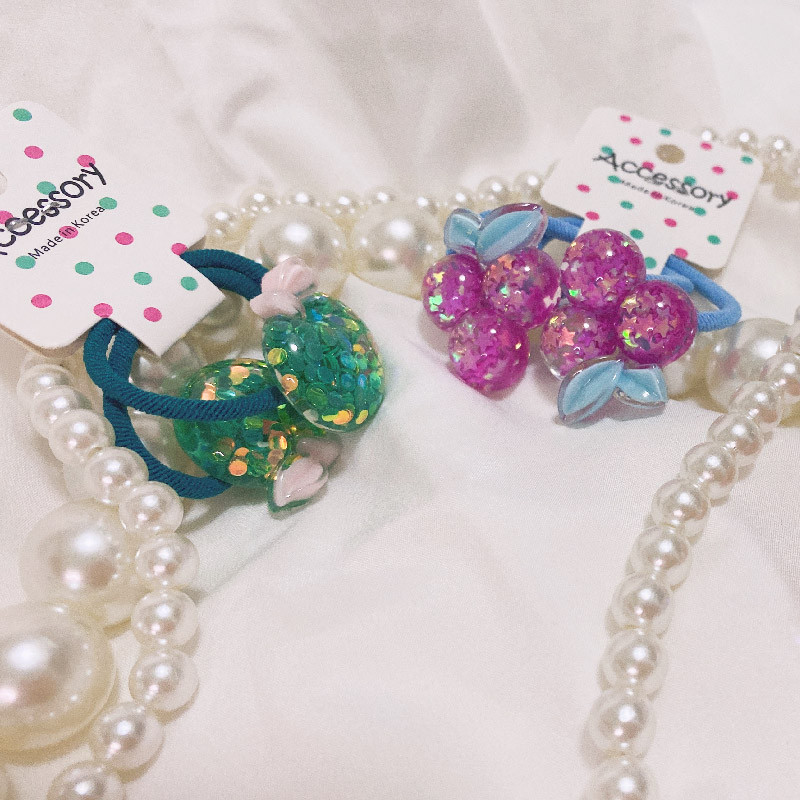 Bling Hajkiegészítők Lányoknak Lézeres flitterek Virágos hajgyűrűk Bandák Para El Pelo Sparkly Head String Elasztikus Hajpántok 머리끈