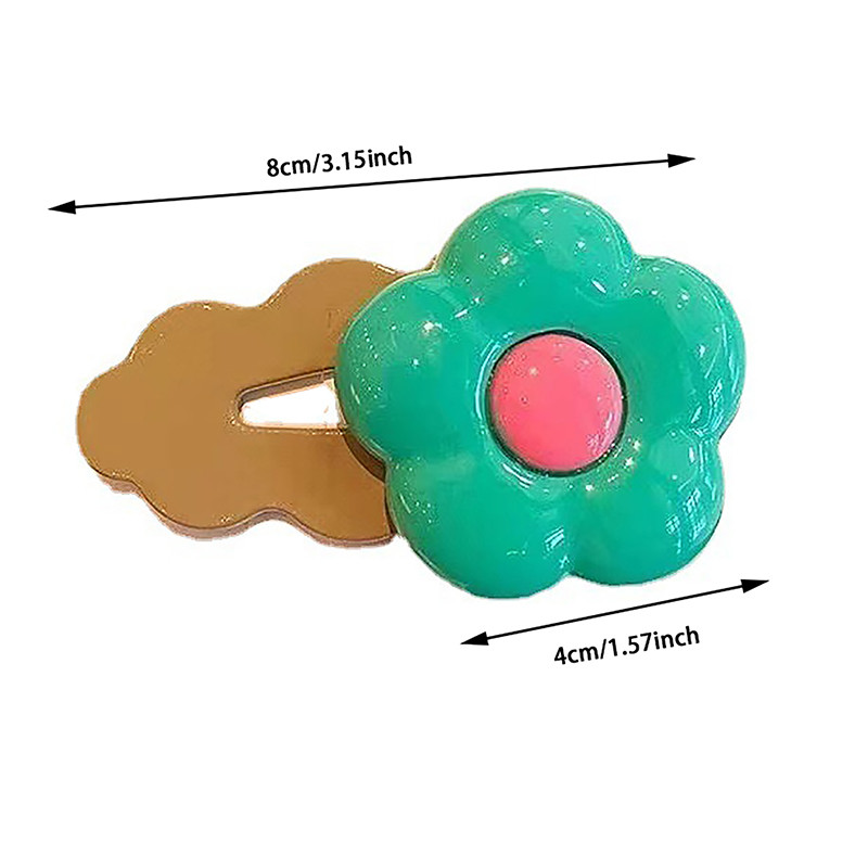 Lányok frufru klip koreai változata a baba haj kiegészítők fejdísz lányok haj kártya nem árt a haj virág haj klip