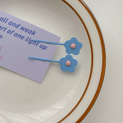 2PC Slatke ukosnice s cvijetom od bombona Djevojčice Metalne kopče za kosu Ukosnice Ukosnice Ukosnice Dječji dodaci za kosu princeza Poklon