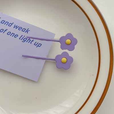 2PC Slatke ukosnice s cvijetom od bombona Djevojčice Metalne kopče za kosu Ukosnice Ukosnice Ukosnice Dječji dodaci za kosu princeza Poklon