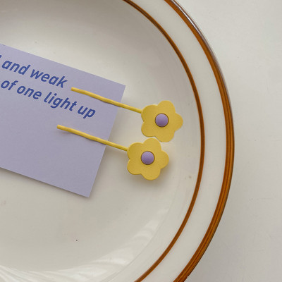 2PC Slatke ukosnice s cvijetom od bombona Djevojčice Metalne kopče za kosu Ukosnice Ukosnice Ukosnice Dječji dodaci za kosu princeza Poklon