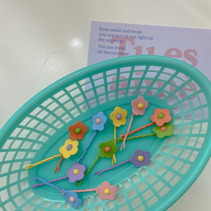 2PC Slatke ukosnice s cvijetom od bombona Djevojčice Metalne kopče za kosu Ukosnice Ukosnice Ukosnice Dječji dodaci za kosu princeza Poklon