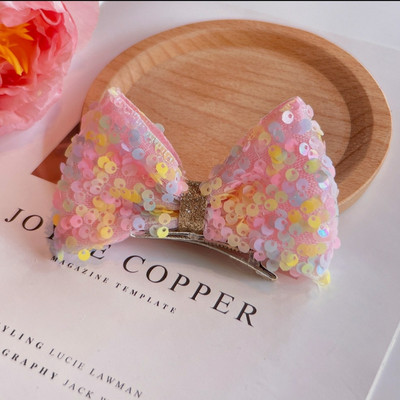 Korejske mašne za kosu Ukosnice Dječje šljokice Slatka princeza Festivalska izvedba Gornja štipaljka Djevojka ne boli Kartica Kosa kopče