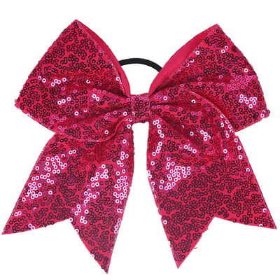 18*19 cm-es lány hajpánt lányoknak szalagos pompomlány haj masni flitter gyöngyökkel Gyerek csokorcsomós lófarok tartó női elasztikus hajnyakkendő