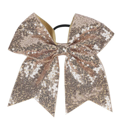 18*19 cm-es lány hajpánt lányoknak szalagos pompomlány haj masni flitter gyöngyökkel Gyerek csokorcsomós lófarok tartó női elasztikus hajnyakkendő