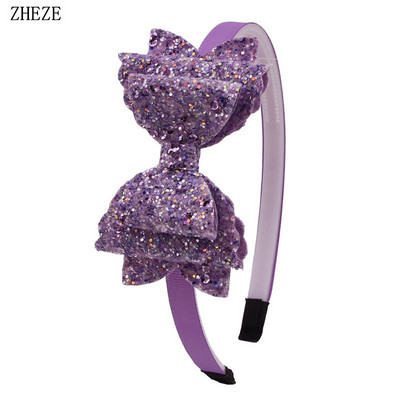 Divatos flitteres bőr hajpánt lányoknak 10 mm-es szalagos hajpánt gyerekeknek hajkiegészítők barkácsolás fejfedők számára