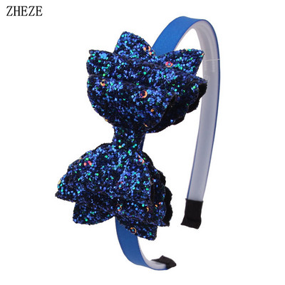 Divatos flitteres bőr hajpánt lányoknak 10 mm-es szalagos hajpánt gyerekeknek hajkiegészítők barkácsolás fejfedők számára