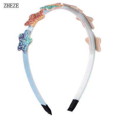 Divatos flitteres bőr hajpánt lányoknak 10 mm-es szalagos hajpánt gyerekeknek hajkiegészítők barkácsolás fejfedők számára