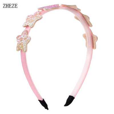 Divatos flitteres bőr hajpánt lányoknak 10 mm-es szalagos hajpánt gyerekeknek hajkiegészítők barkácsolás fejfedők számára