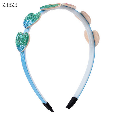 Divatos flitteres bőr hajpánt lányoknak 10 mm-es szalagos hajpánt gyerekeknek hajkiegészítők barkácsolás fejfedők számára