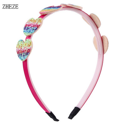 Divatos flitteres bőr hajpánt lányoknak 10 mm-es szalagos hajpánt gyerekeknek hajkiegészítők barkácsolás fejfedők számára