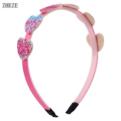 Divatos flitteres bőr hajpánt lányoknak 10 mm-es szalagos hajpánt gyerekeknek hajkiegészítők barkácsolás fejfedők számára