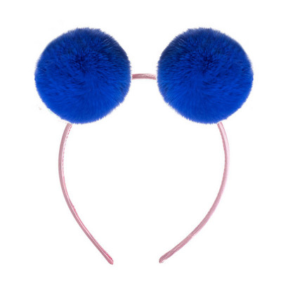 Dječja traka za kosu slatkih boja od lažnog lisičjeg zečjeg krzna Ručno rađena djevojačka traka za kosu slatki jednorog Traka za kosu Ženski modni dodaci