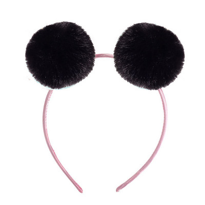 Dječja traka za kosu slatkih boja od lažnog lisičjeg zečjeg krzna Ručno rađena djevojačka traka za kosu slatki jednorog Traka za kosu Ženski modni dodaci