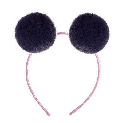 Dječja traka za kosu slatkih boja od lažnog lisičjeg zečjeg krzna Ručno rađena djevojačka traka za kosu slatki jednorog Traka za kosu Ženski modni dodaci