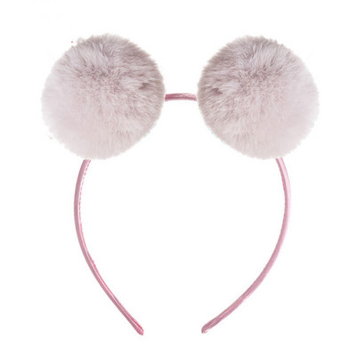 Dječja traka za kosu slatkih boja od lažnog lisičjeg zečjeg krzna Ručno rađena djevojačka traka za kosu slatki jednorog Traka za kosu Ženski modni dodaci