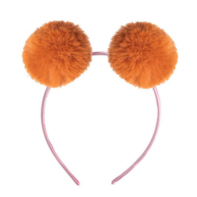 Dječja traka za kosu slatkih boja od lažnog lisičjeg zečjeg krzna Ručno rađena djevojačka traka za kosu slatki jednorog Traka za kosu Ženski modni dodaci