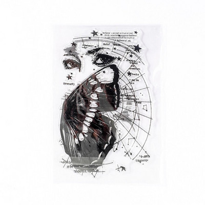 Rechizite Scrapbooking Fluture Ștampila din silicon transparent Decorare album de însemnări DIY Jurnal Albume Sigilii în relief Ștampila