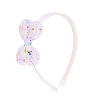 Divat csillogó csokornyakkendő fejpánt lányoknak Kpop pöttyök műanyag kendő színes masnicsomó hajpánt gyerekeknek születésnapi parti haj kiegészítők