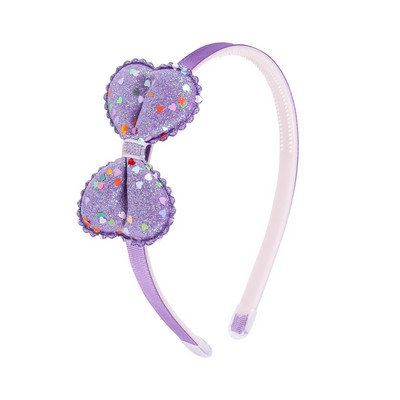 Divat csillogó csokornyakkendő fejpánt lányoknak Kpop pöttyök műanyag kendő színes masnicsomó hajpánt gyerekeknek születésnapi parti haj kiegészítők