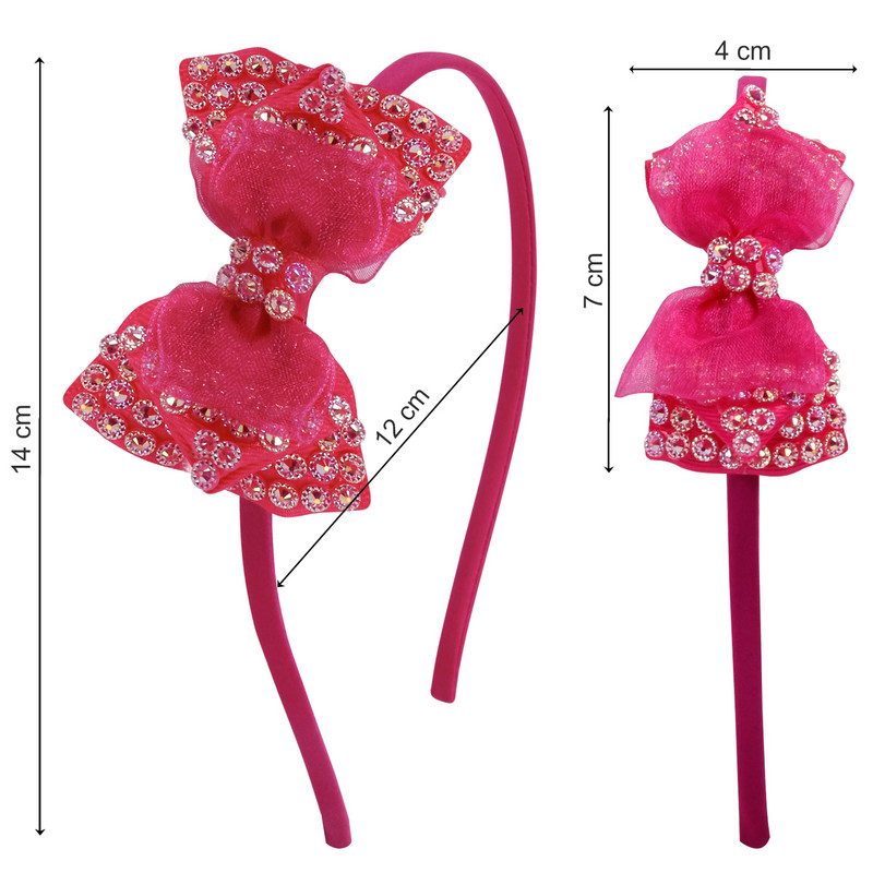 Divat csillogó csokornyakkendő fejpánt lányoknak Kpop pöttyök műanyag kendő színes masnicsomó hajpánt gyerekeknek születésnapi parti haj kiegészítők