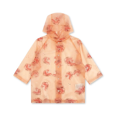 Lányok esőkabát KS vadonatúj kisgyermek fiú ruhák vízálló állat cseresznye mintás csecsemő baba dzseki divat gyerekek eső öltöny