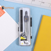 Šestar Geometrija za crtanje Set alata za crtanje Matematički set Metalni alat Obrada drveta Profesionalna djeca Kompas Student Držač olovke za krug