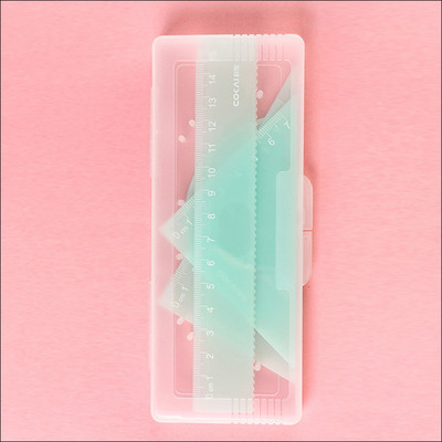 4 buc/set set de rigle plastic geometrie matematică desen busolă papetărie rigle matematice pentru elev de școală