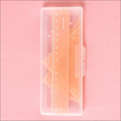 4 buc/set set de rigle plastic geometrie matematică desen busolă papetărie rigle matematice pentru elev de școală