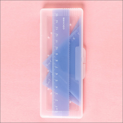 4 buc/set set de rigle plastic geometrie matematică desen busolă papetărie rigle matematice pentru elev de școală